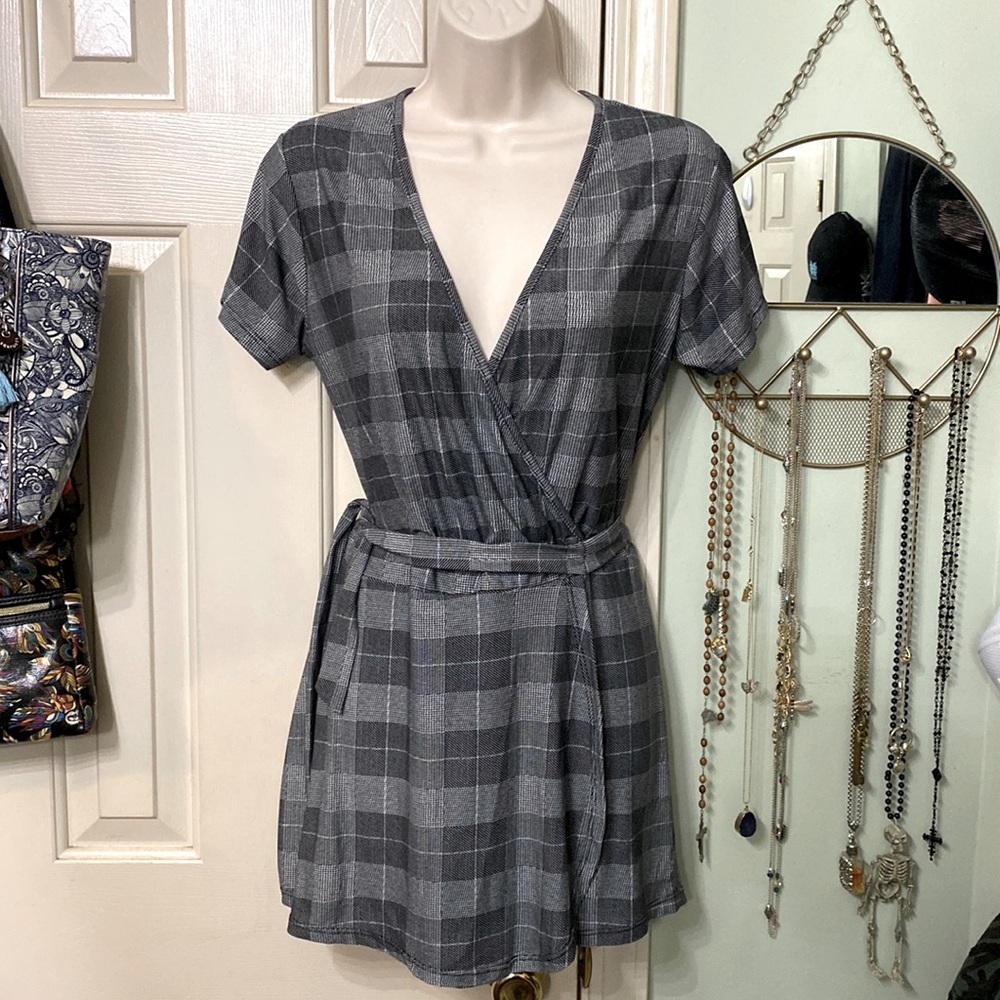 Plaid romper